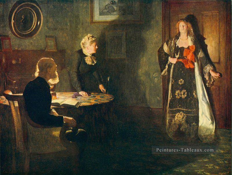 la fille prodigue 1903 John collier préraphaélite orientaliste Peintures à l'huile